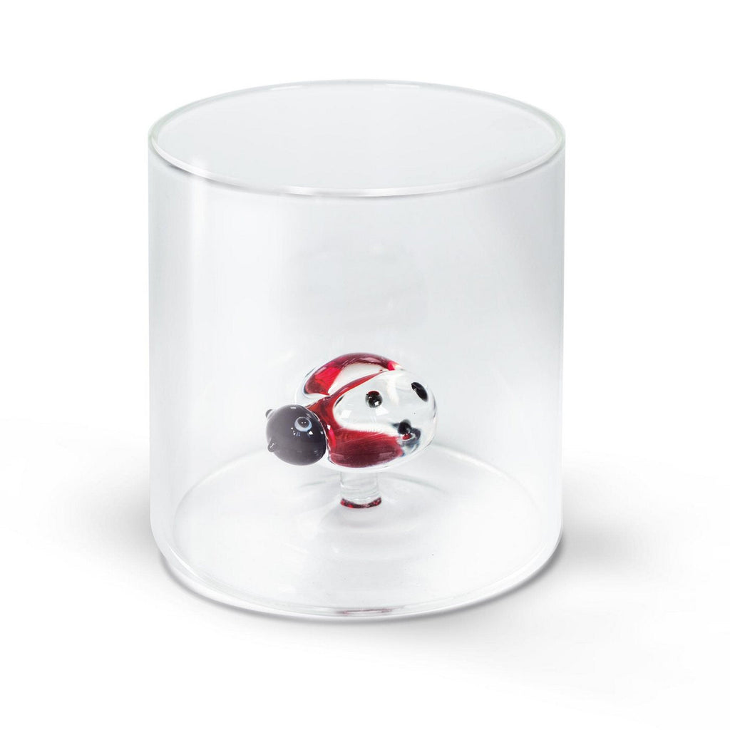 Monterey - Lot De 2 Gobelets Coccinelles - Verre Borosilicate - 250ml