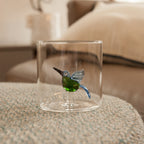 Monterey - Lot De 2 Gobelets Colibris - Verre Borosilicate - 250ml