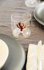 Monterey - Lot De 2 Gobelets Corails - Verre Borosilicate - 250ml