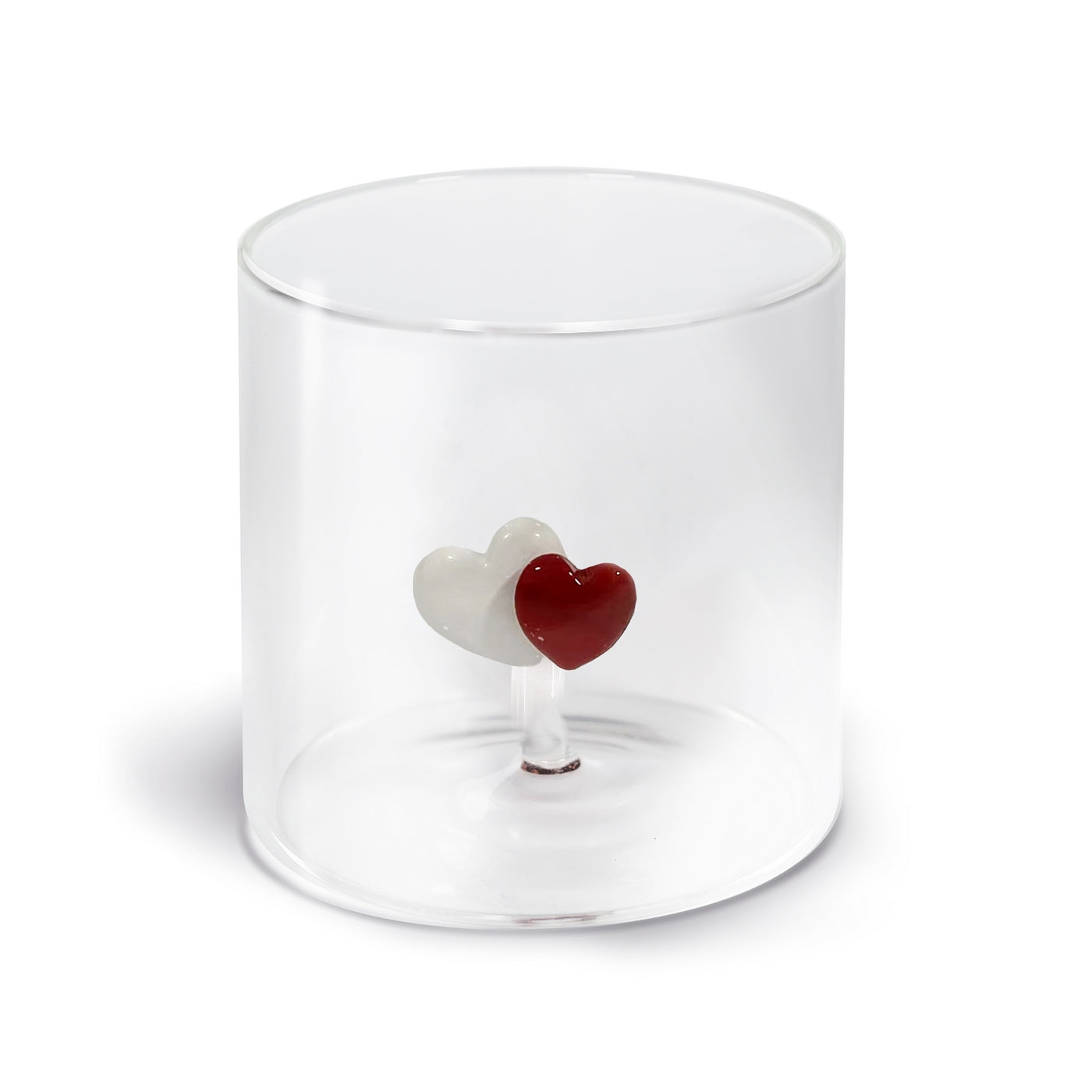 Monterey - Lot De 2 Gobelets Coeurs - Verre Borosilicate - 250ml