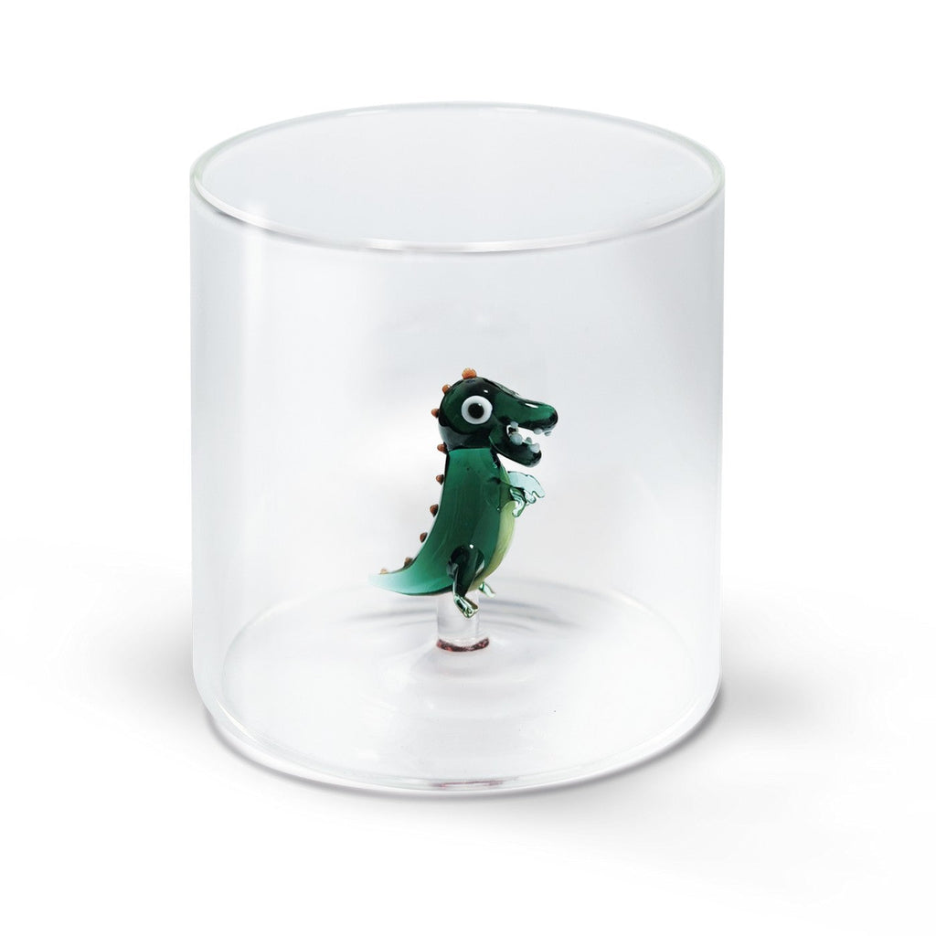 Monterey - Lot De 2 Gobelets Dinosaures - Verre Borosilicate - 250ml