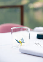 Monterey - Lot De 2 Gobelets Papillons - Verre Borosilicate - 250ml