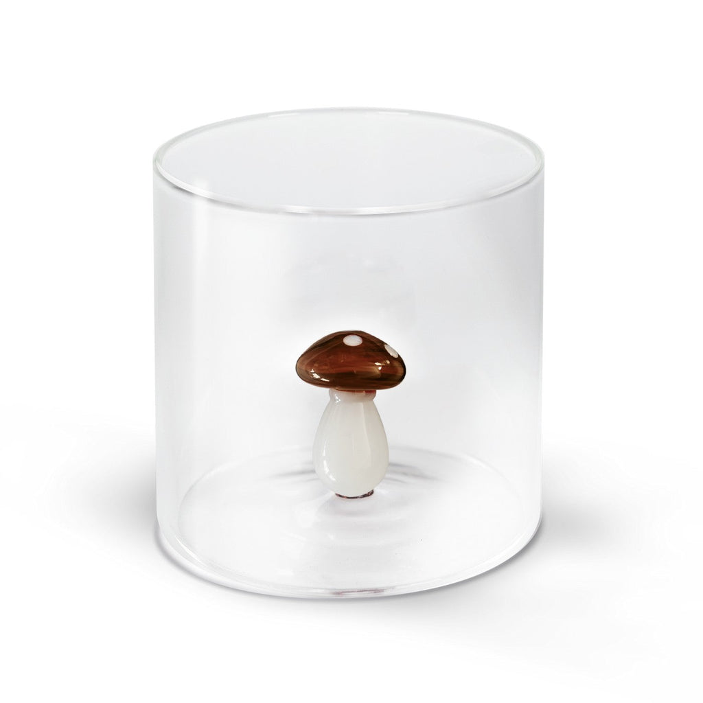 Monterey - Lot De 2 Gobelets Champignons - Verre Borosilicate - 250ml