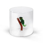 Monterey - Lot De 2 Gobelets Geckos - Verre Borosilicate - 250ml