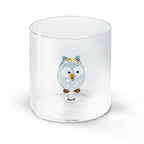 Monterey - Lot De 2 Gobelets Chouettes - Verre Borosilicate - 250ml