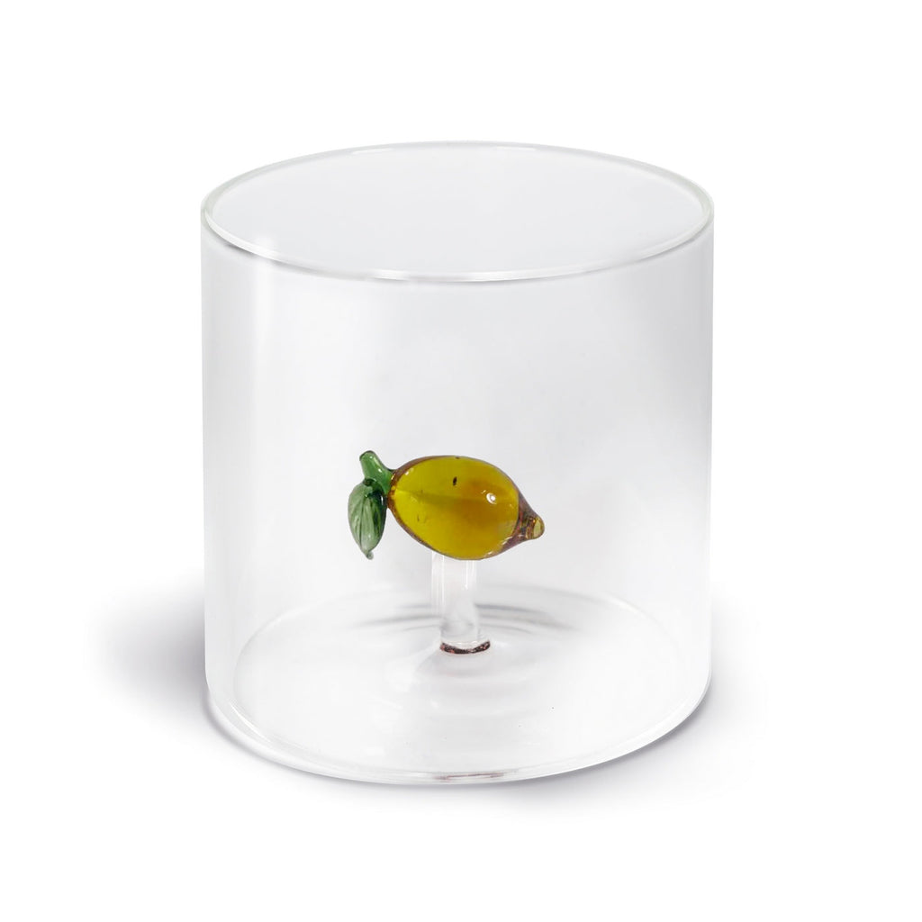 Monterey - Lot De 2 Gobelets Citrons - Verre Borosilicate - 250ml