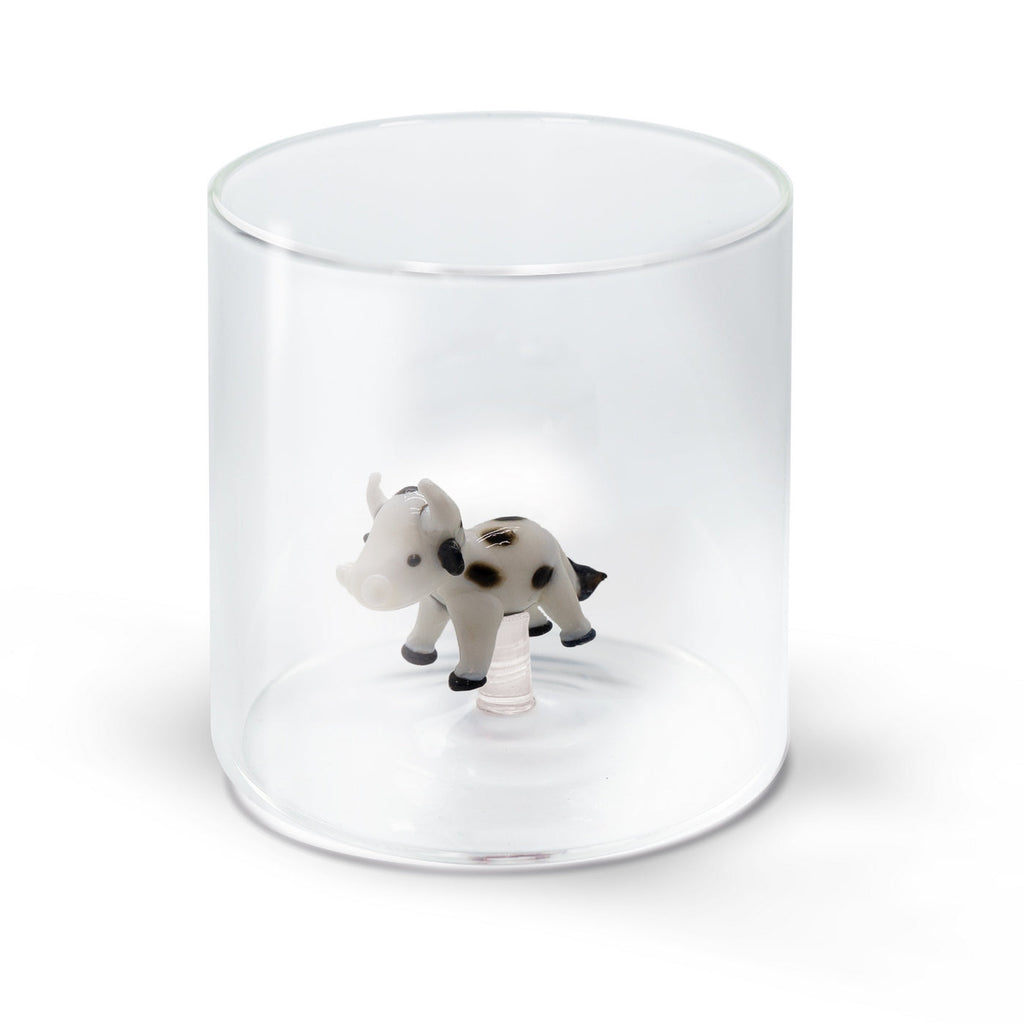 Monterey - Lot De 2 Gobelets Vaches - Verre Borosilicate - 250ml