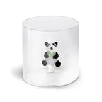 Monterey - Lot De 2 Gobelets Pandas - Verre Borosilicate - 250ml