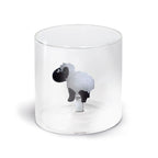 Monterey - Lot De 2 Gobelets Moutons - Verre Borosilicate - 250ml