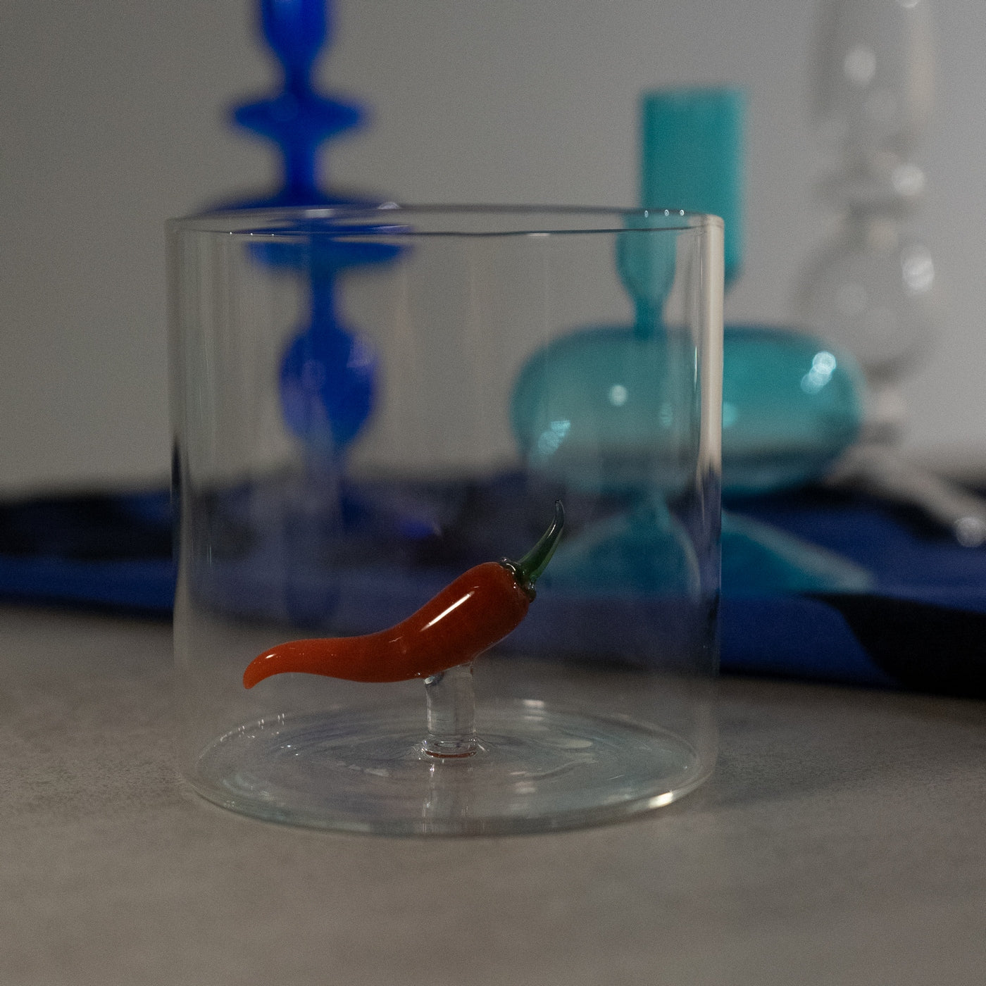 Monterey - Lot De 2 Gobelets Piments - Verre Borosilicate - 250ml