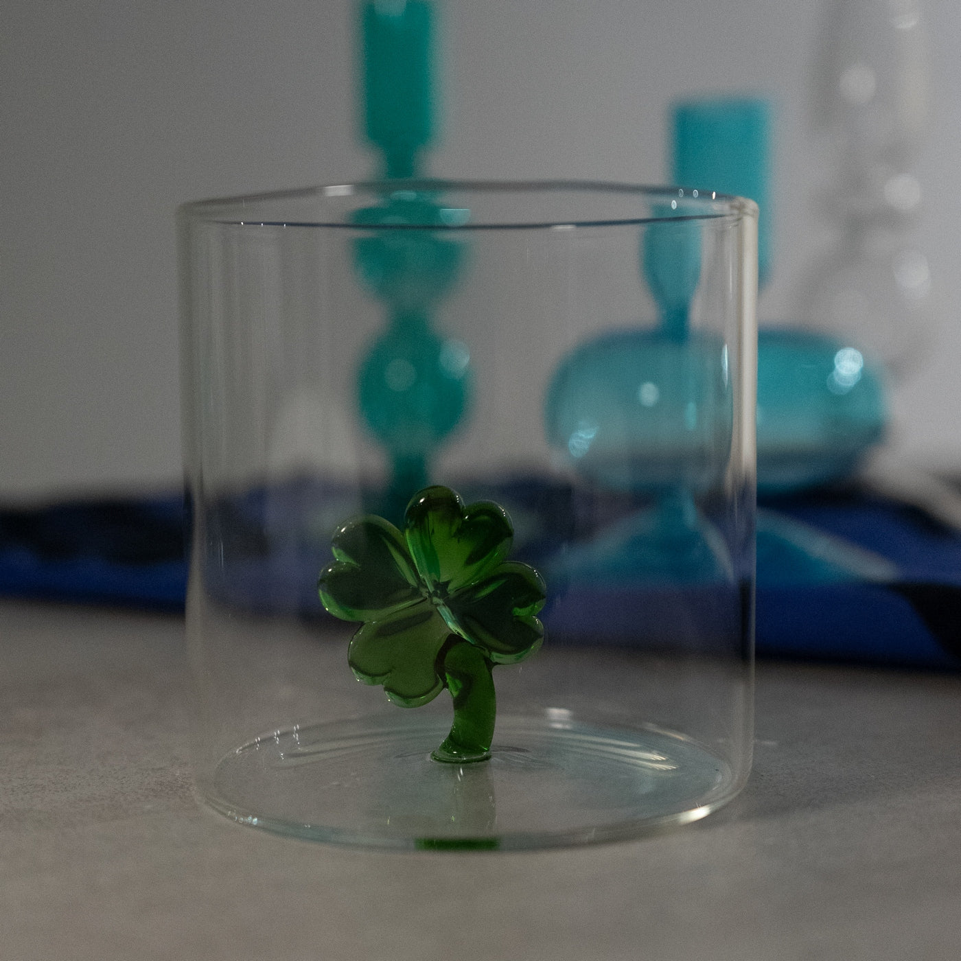 Monterey - Lot De 2 Gobelets Quatre-Feuilles - Verre Borosilicate - 250ml