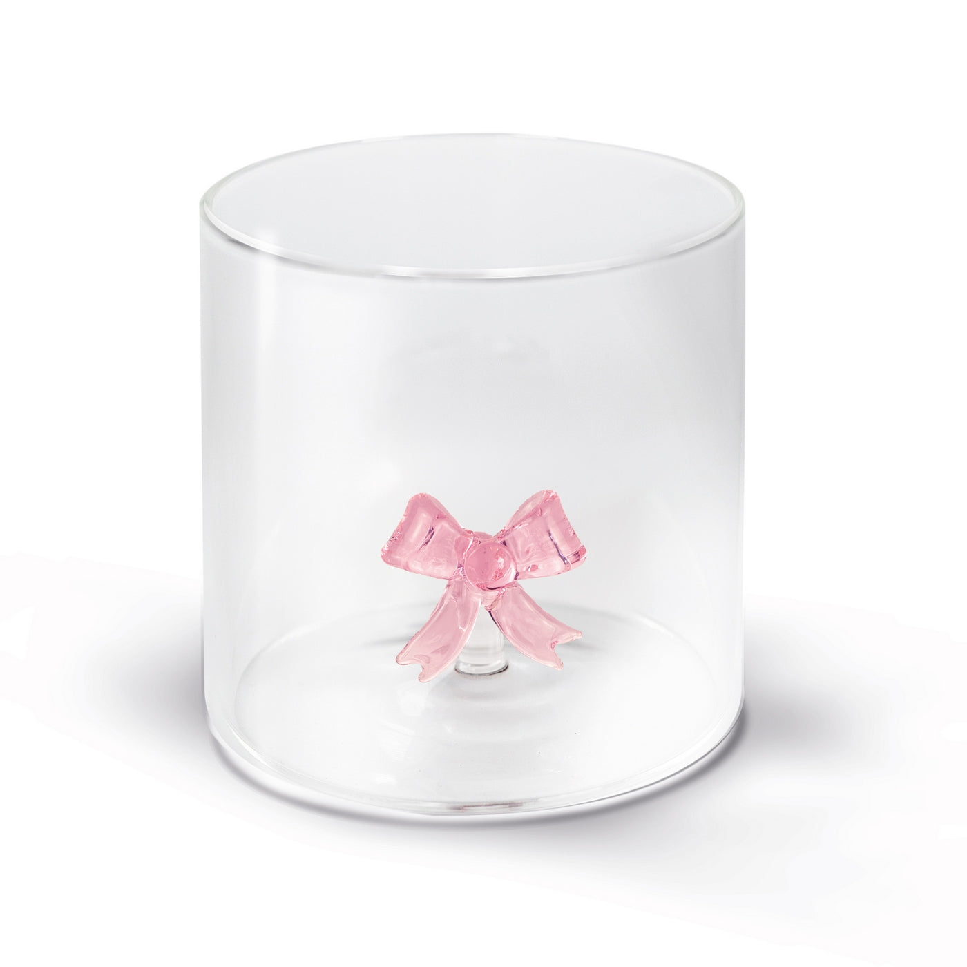 Monterey - Lot De 2 Gobelets Noeud Roses - Verre Borosilicate - 250ml