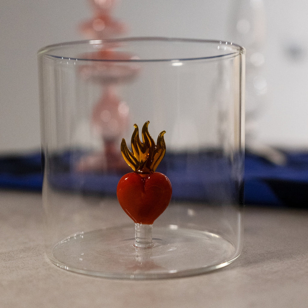 Monterey - Lot De 2 Gobelets Coeur Sacres - Verre Borosilicate - 250ml