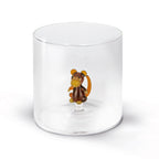 Monterey - Lot De 2 Gobelets Singes - Verre Borosilicate - 250ml