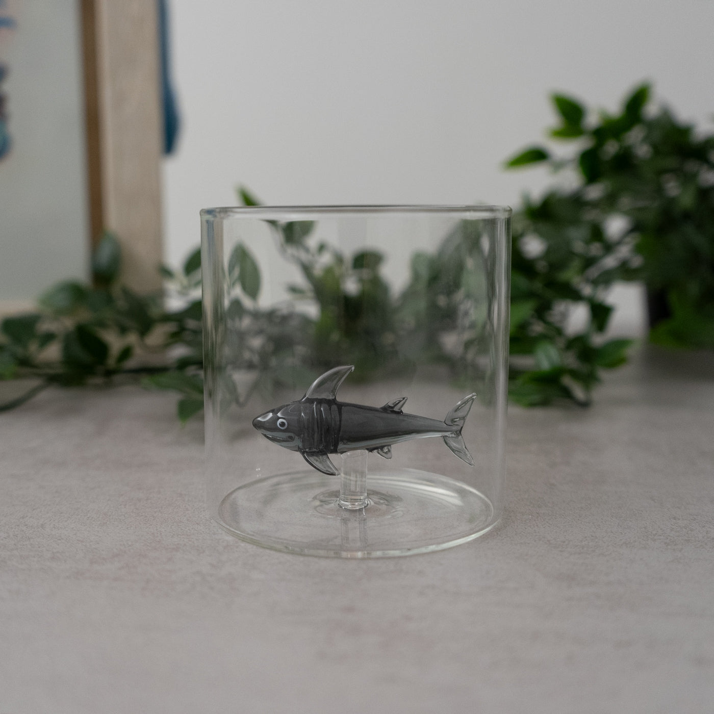 Monterey - Lot De 2 Gobelets Requins - Verre Borosilicate - 250ml
