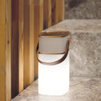 Milano - Enceinte Bluetooth Avec Lumière LED - Or