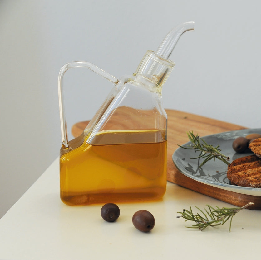 Siena - Huilier/Vinaigrier "Réservoir" - Verre Borosilicate - 400ml