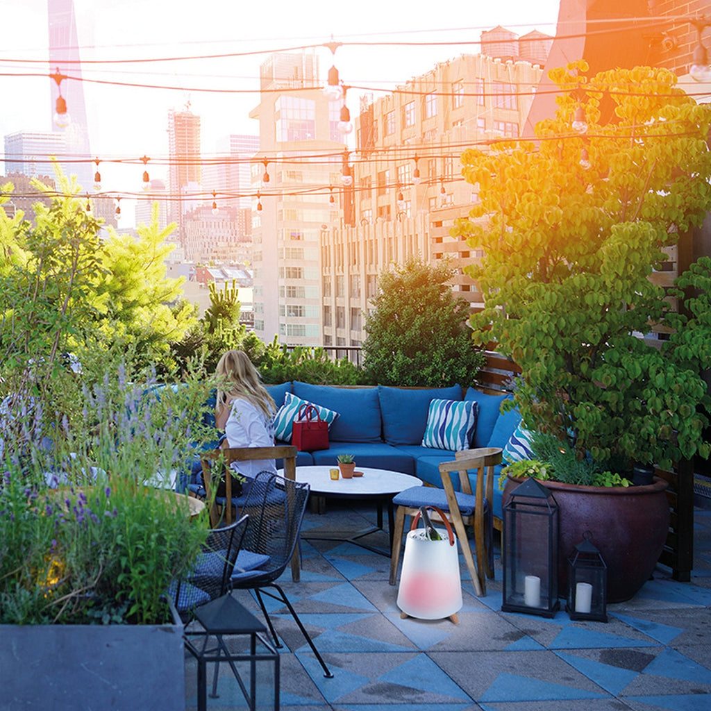 Milano - Speaker Rooftop Bluetooth, Lampe LED, Wine Cooler