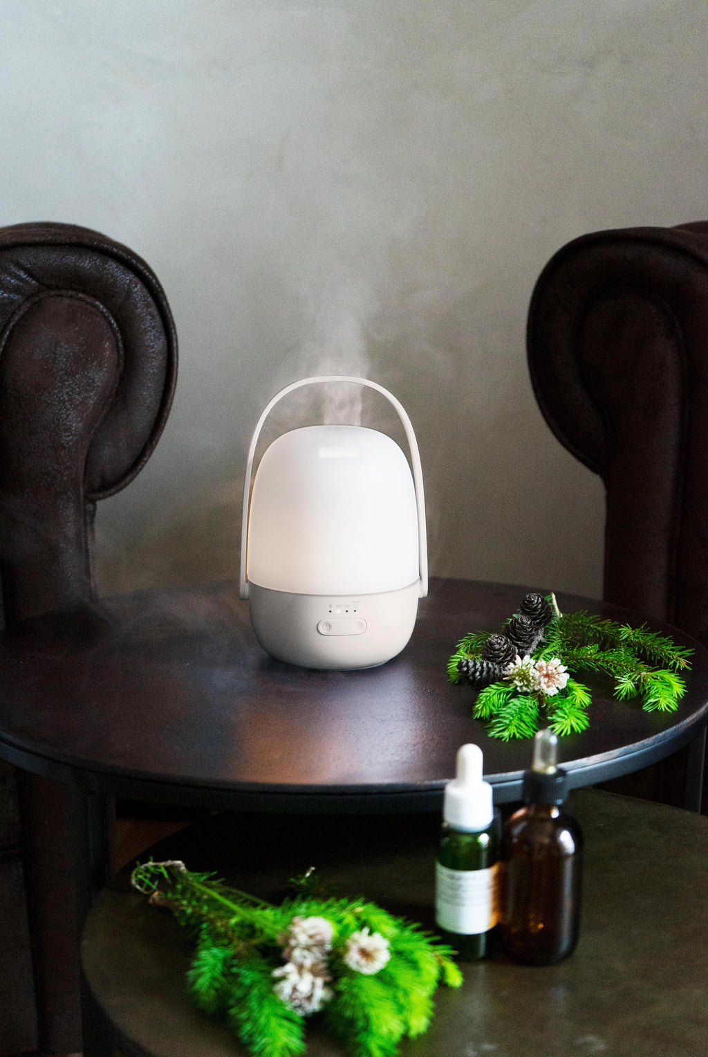 Milano - Diffuseur Ultrasonique Sans Fil Et Rechargeable Avec Lumière LED