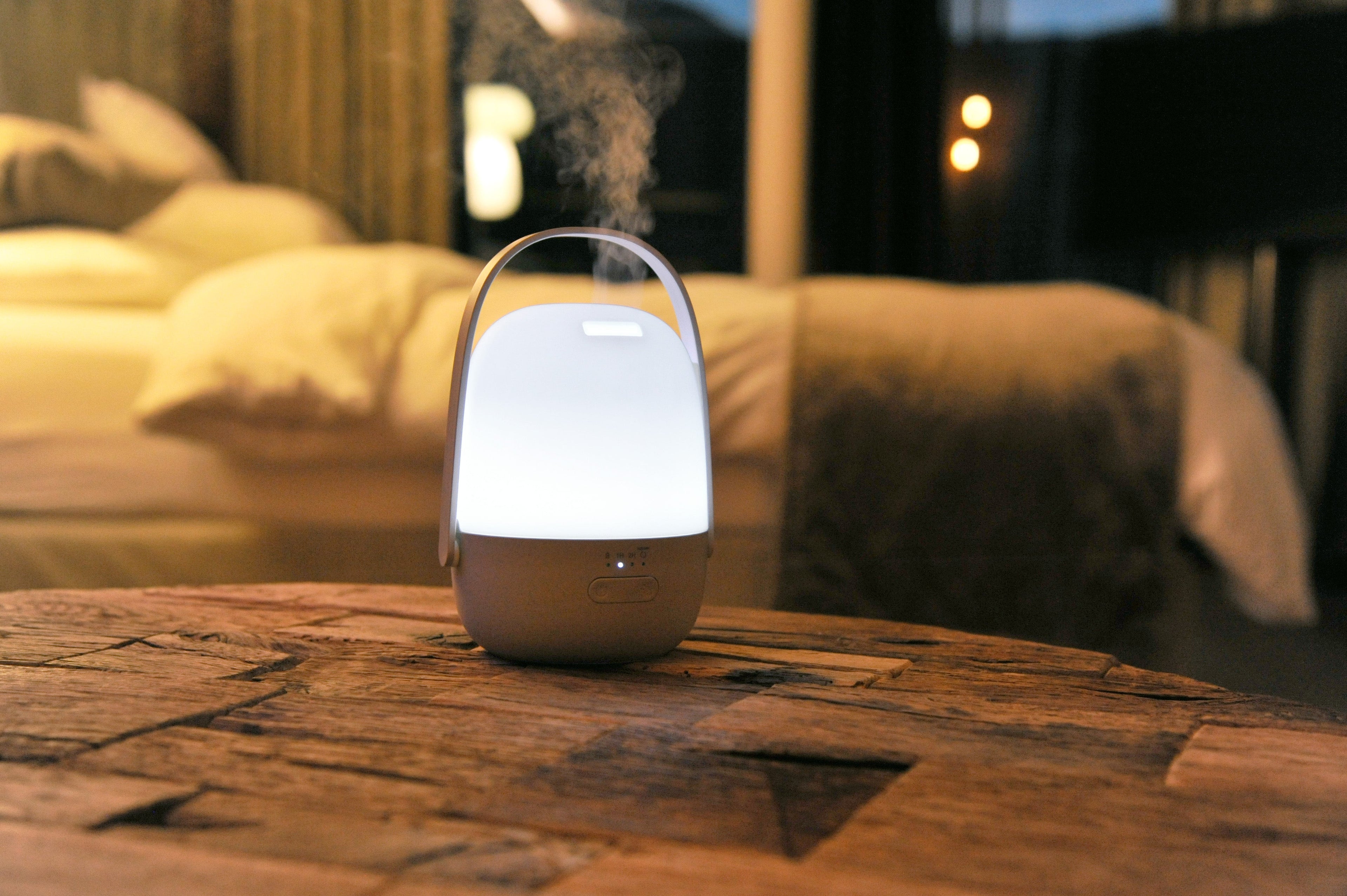 Milano - Diffuseur Ultrasonique Sans Fil Et Rechargeable Avec Lumière LED