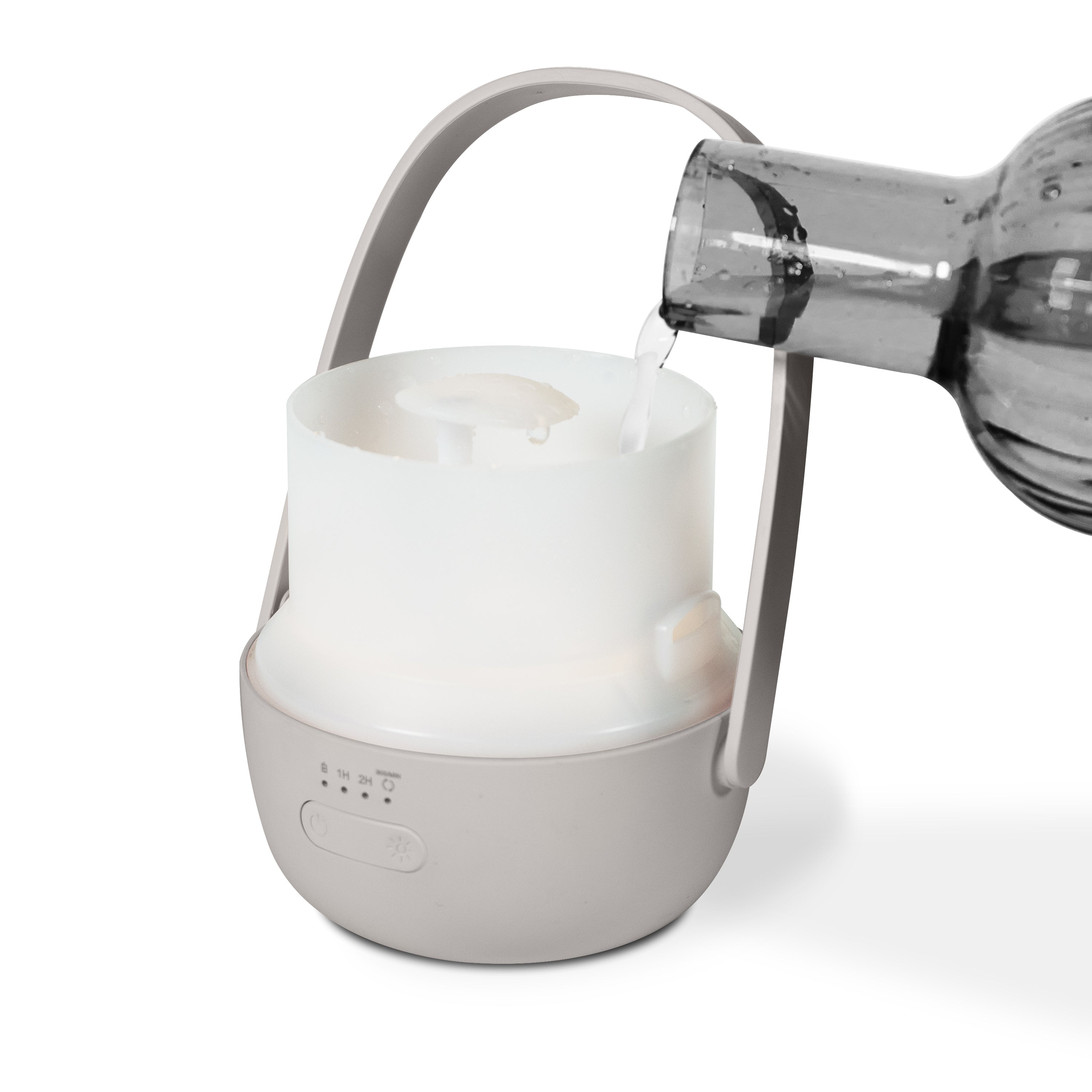 Milano - Diffuseur Ultrasonique Sans Fil Et Rechargeable Avec Lumière LED