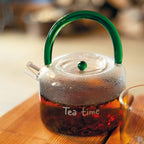 Monterey - Théière Avec Filtre Sur Le Bec Verseur - Vert - Verre Borosilicate - 900ml
