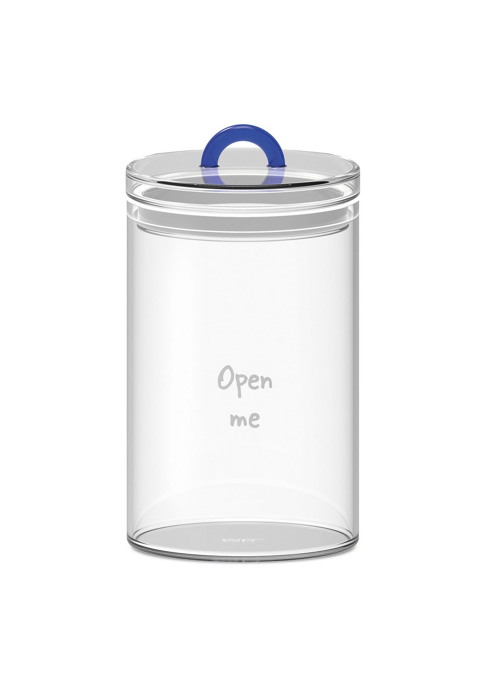 Monterey - Lot De 2 Pots Avec Bouchon Hermétique - Bleu - Verre Borosilicate - 1,5L