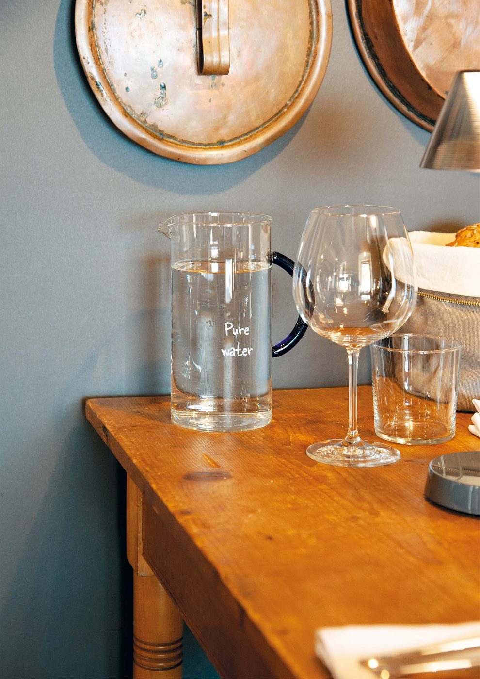 Monterey - Pichet - Bleu - Verre Borosilicate - 1,3L