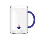 Monterey - Lot De 2 Mugs Cupcakes - Verre Borosilicate - 420ml