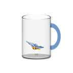 Monterey - Lot De 2 Mugs Papillons - Verre Borosilicate - 420ml