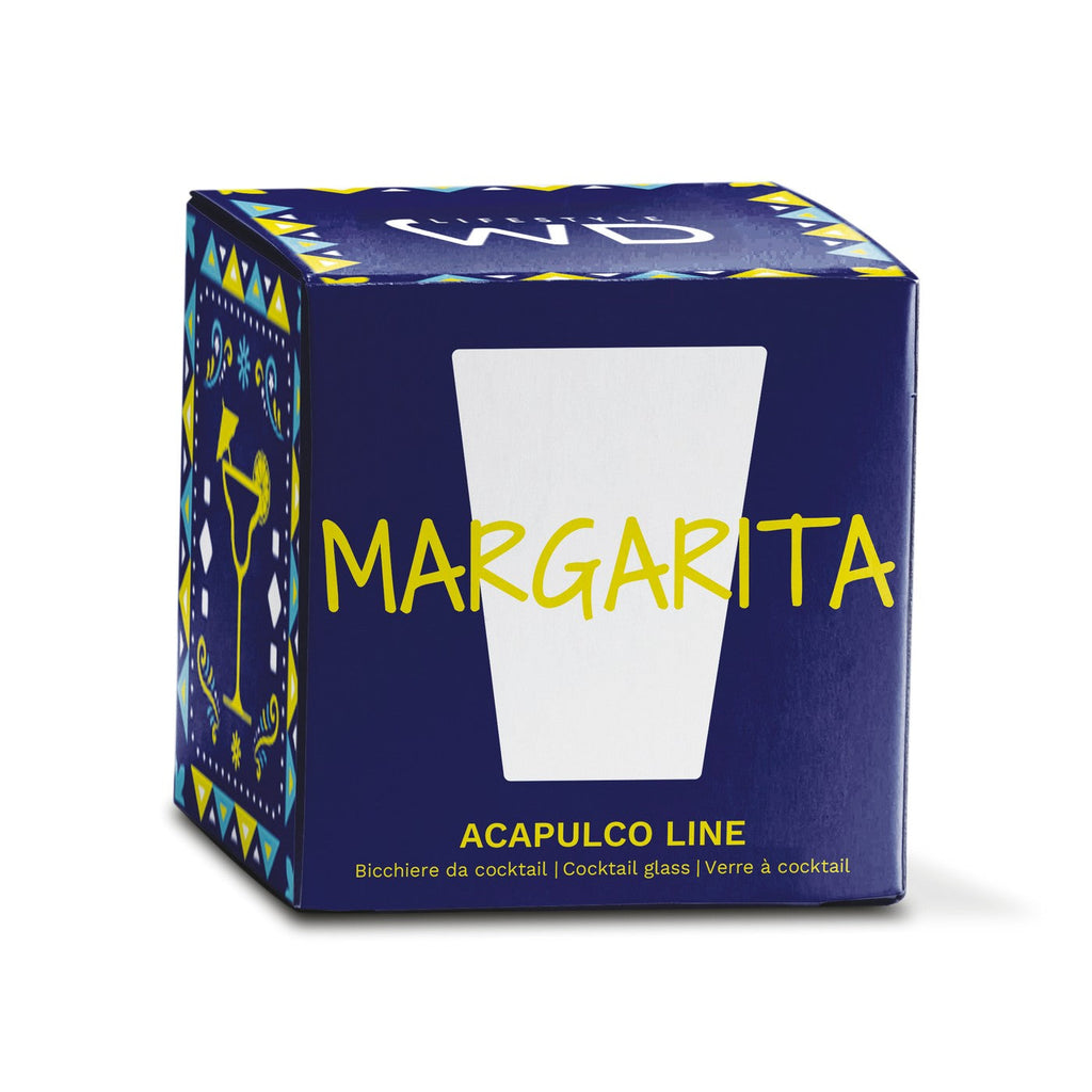 Acapulco - Lot De 2 Verres À Cocktail Avec Inscription « Margarita » - Verre Borosilicate - 450ml