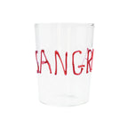Acapulco - Lot De 2 Verres À Cocktail Avec Inscription « Sangria » Peinte À La Main - Verre Borosilicate - 450ml