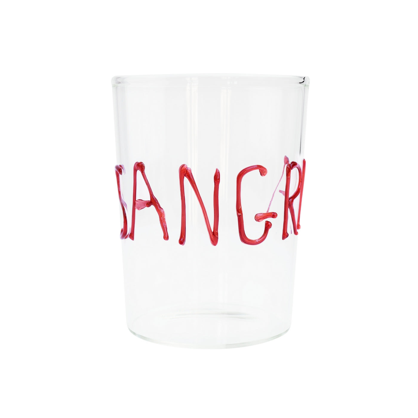 Acapulco - Lot De 2 Verres À Cocktail Avec Inscription « Sangria » Peinte À La Main - Verre Borosilicate - 450ml
