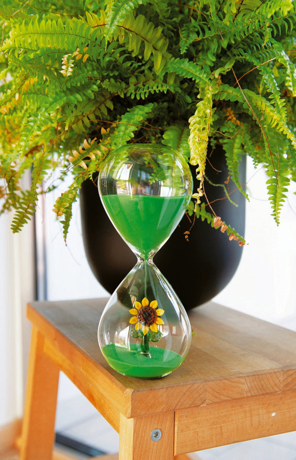Monterey - Sablier Tournesol - Verre Borosilicate