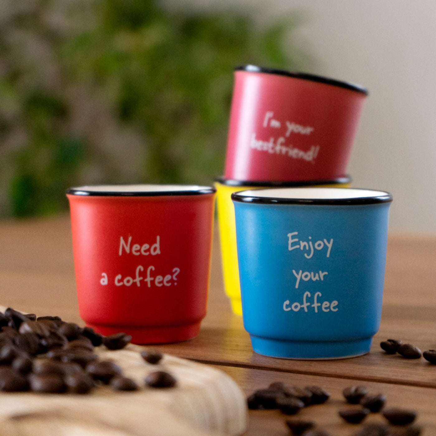 Habana - Set De 6 Tasses À Café - Céramique - 100ml