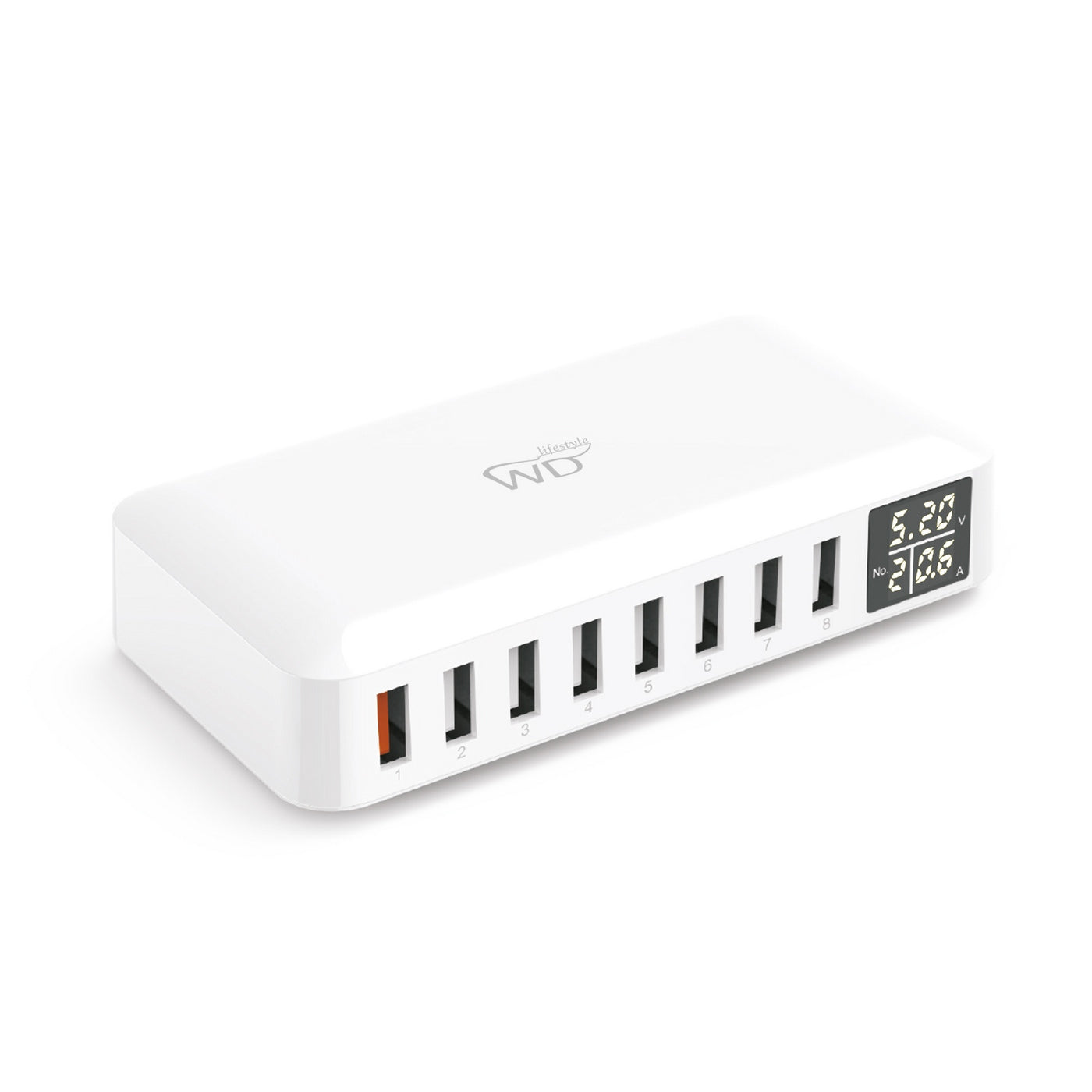 Milano - Chargeur Multiple Avec 8 Ports USB