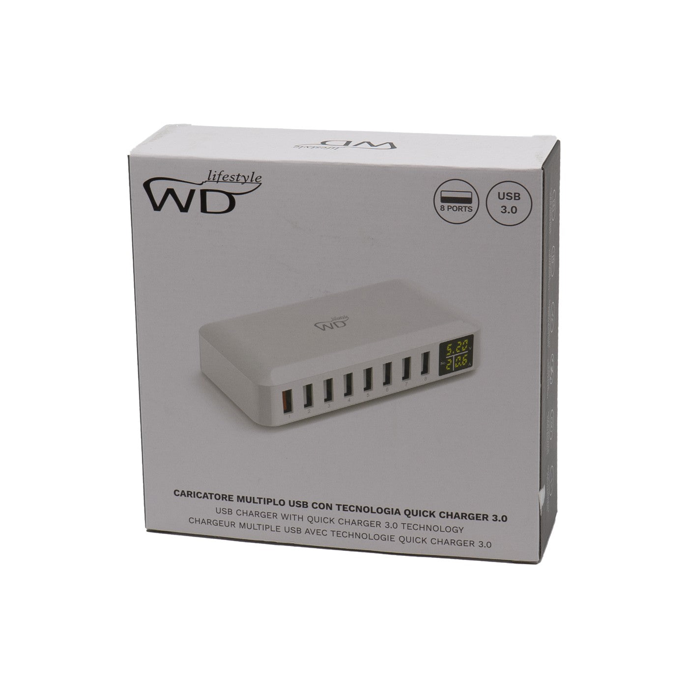 Milano - Chargeur Multiple Avec 8 Ports USB