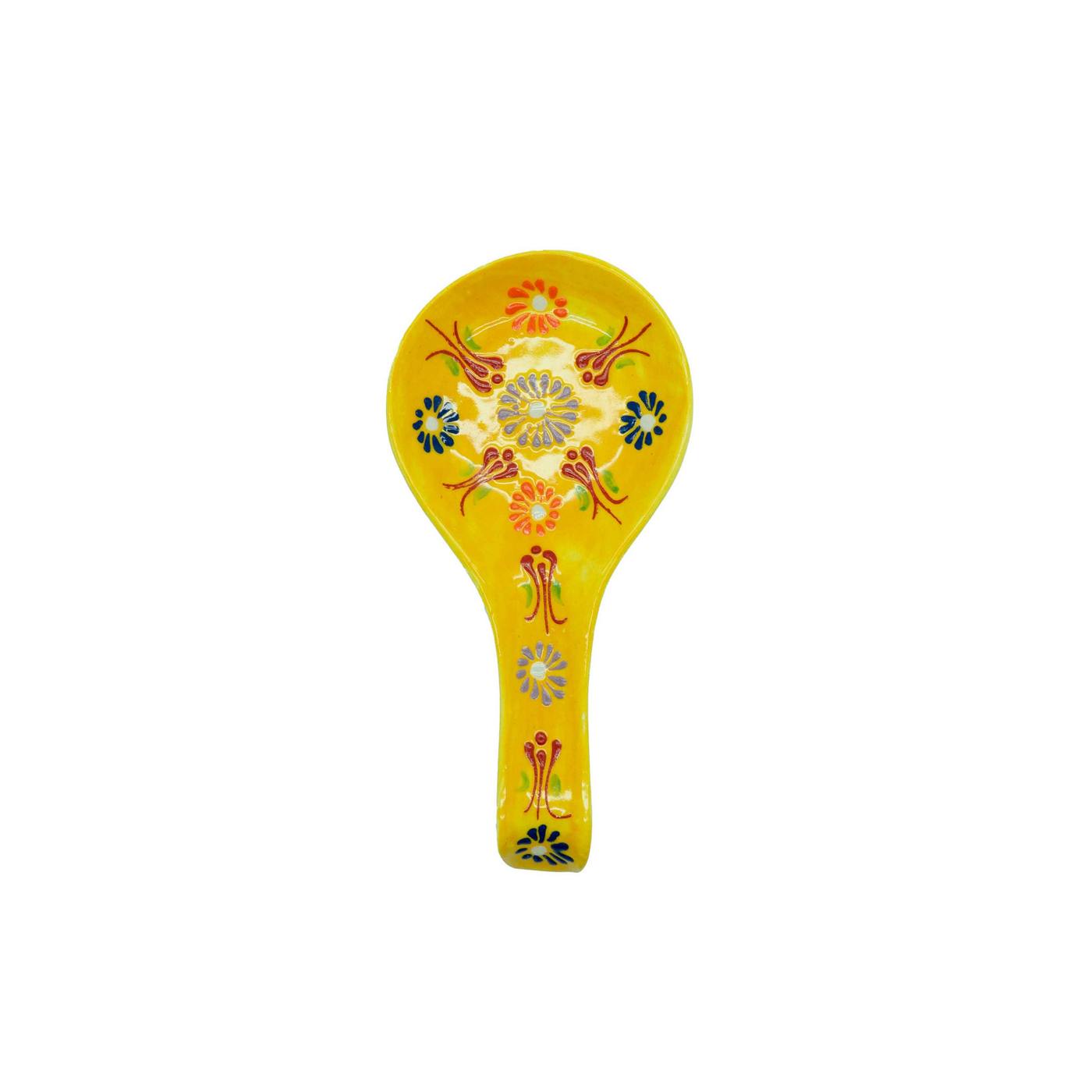 Porte-Louche En Céramique - Jaune