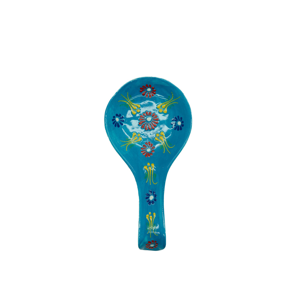 Porte-Louche En Céramique - Turquoise