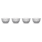 Dubai - Ensemble De 4 Coupes À Dessert - Transparent - Verre Borosilicate