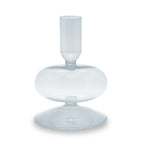 Samarcanda - Lot De 2 Bougeoirs - Transparent - Verre Borosilicate