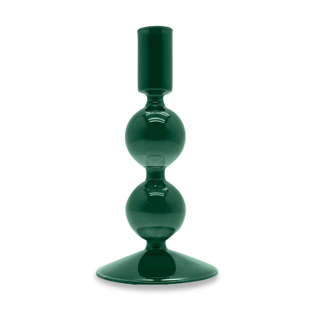 Samarcanda - Lot De 2 Bougeoirs - Pétrole - Verre Borosilicate