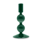 Samarcanda - Lot De 2 Bougeoirs - Pétrole - Verre Borosilicate