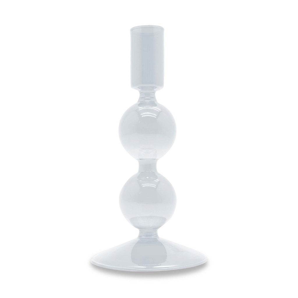 Samarcanda - Lot De 2 Bougeoirs - Transparente - Verre Borosilicate