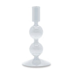 Samarcanda - Lot De 2 Bougeoirs - Transparente - Verre Borosilicate