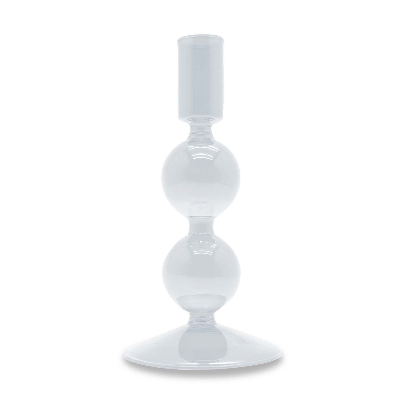 Samarcanda - Lot De 2 Bougeoirs - Transparente - Verre Borosilicate