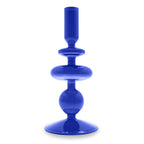 Samarcanda - Lot De 2 Bougeoirs - Belue - Verre Borosilicate