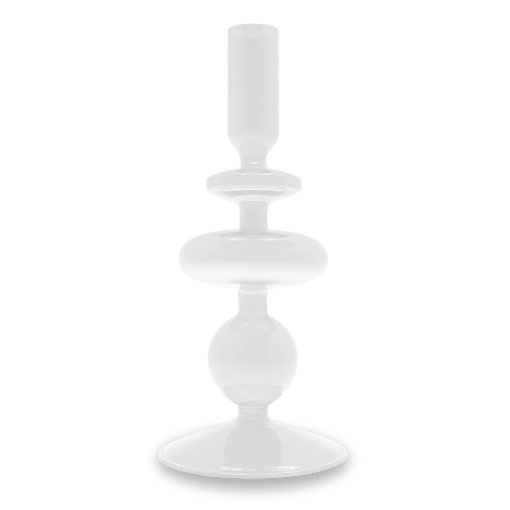 Samarcanda - Lot De 2 Bougeoirs - Transparente - Verre Borosilicate