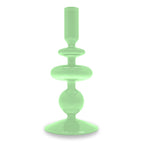 Samarcanda - Lot De 2 Bougeoirs - Verte - Verre Borosilicate