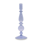 Samarcanda - Lot De 2 Bougeoirs - Lilas - Verre Borosilicate